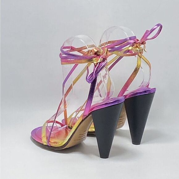 Isabel Marant Aliza Ombré Leather Sandals size 38 - Picture 5 of 13